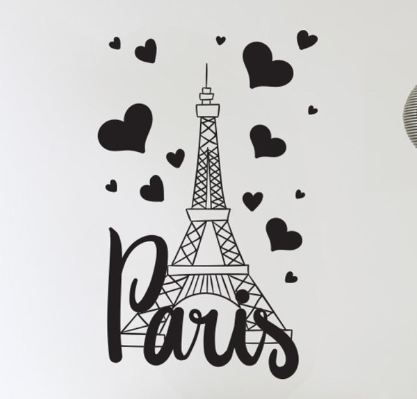 Трафареты в стиле Париж