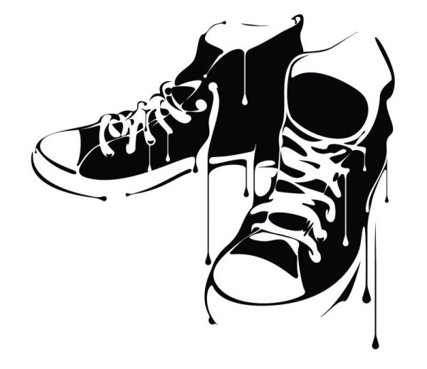 Кеды силуэт