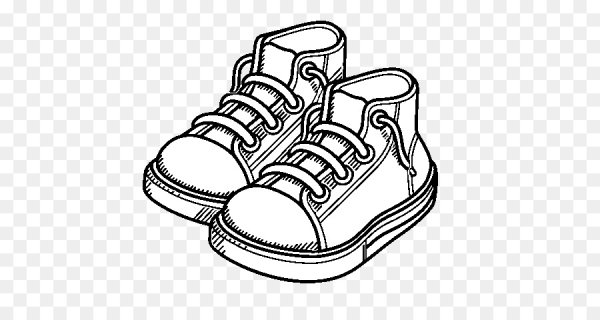 Ботинки черно белые для детей