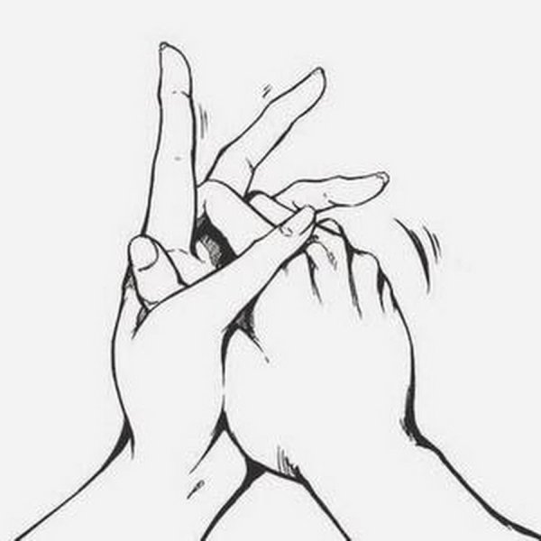 Прикосновение рук