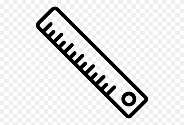 Линейка векторное изображение