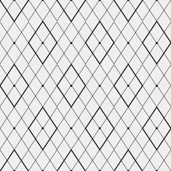 Узор ромбики