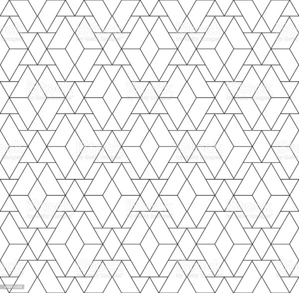 Геометрические узоры ромбы