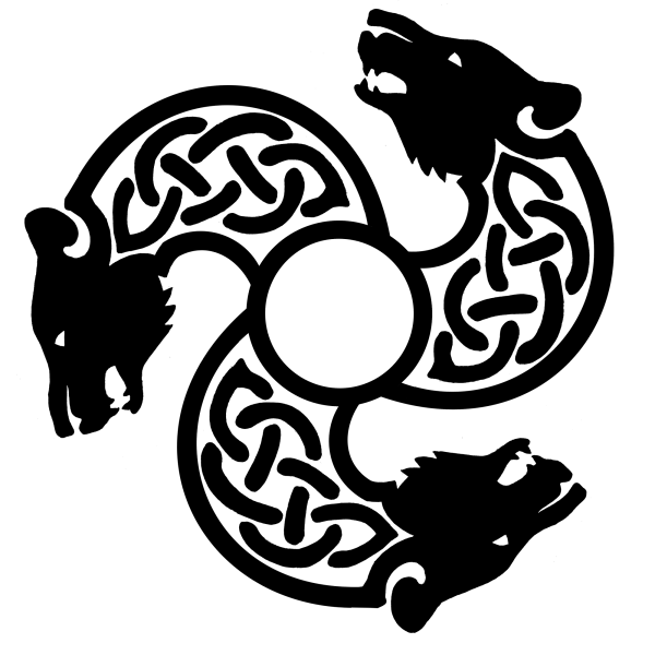 Медведь в кельтском стиле