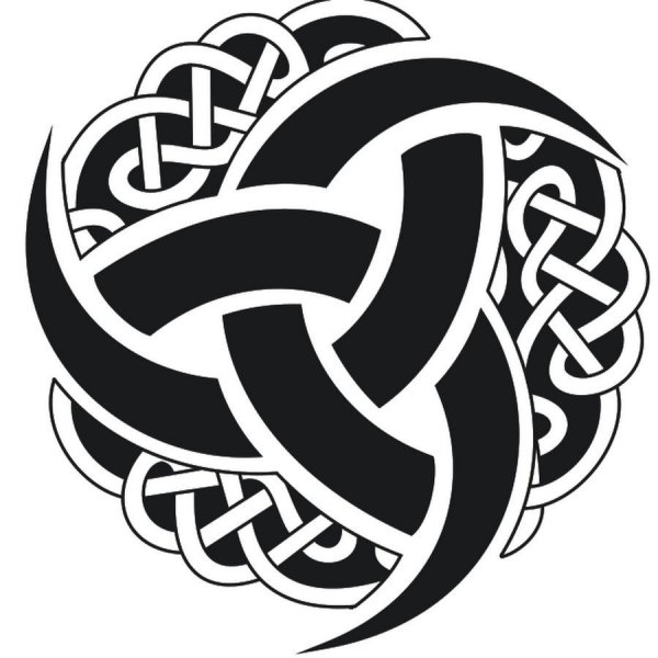 Кельтский орнамент тату