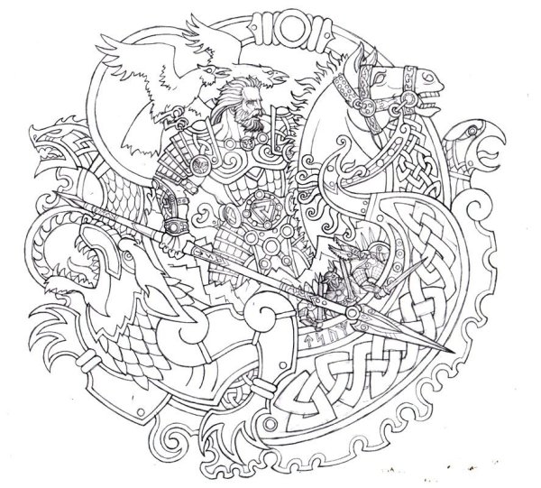 Сергей Суворов славянские иллюстрации