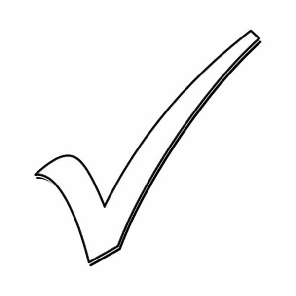 Белая галочка