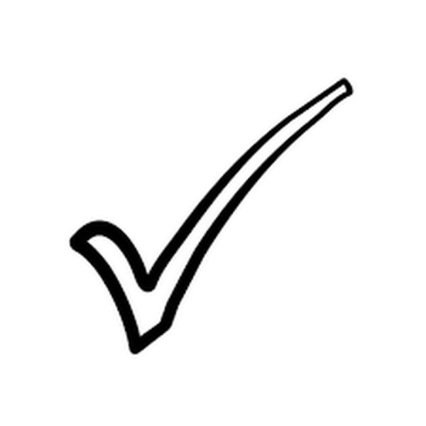 Галочка тонкая