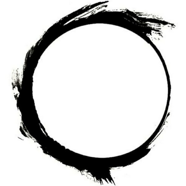 Круг силуэт