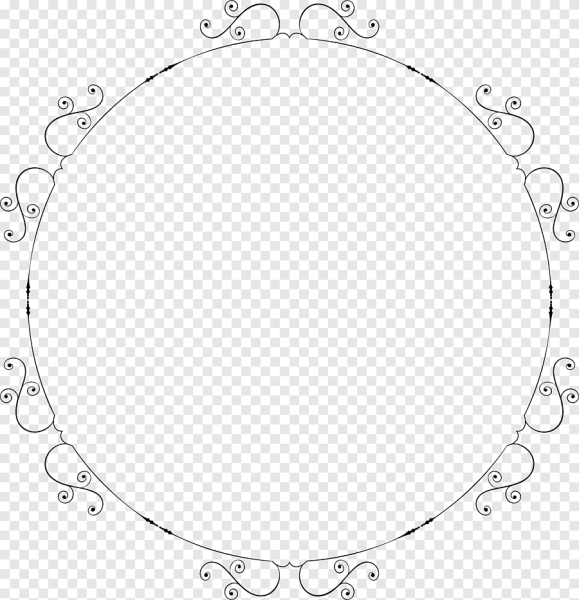 Круглая рамка