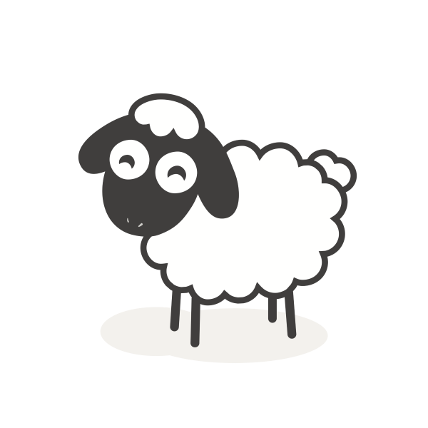 Барашек рисунок