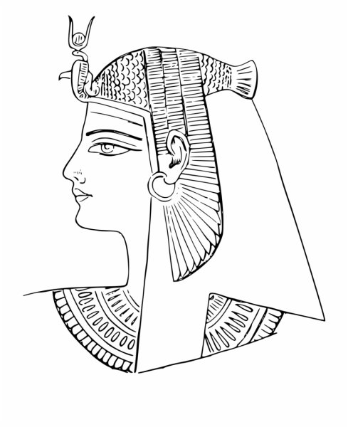 Древний Египет искусство черно-белые маленькие