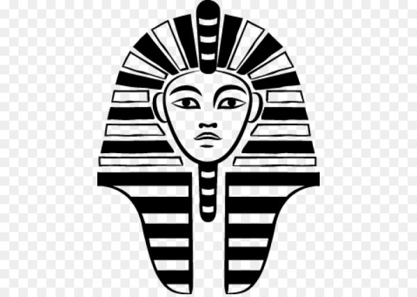 Египетский фараон чб