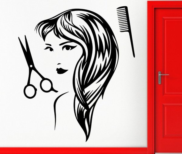 Раскраска парикмахер