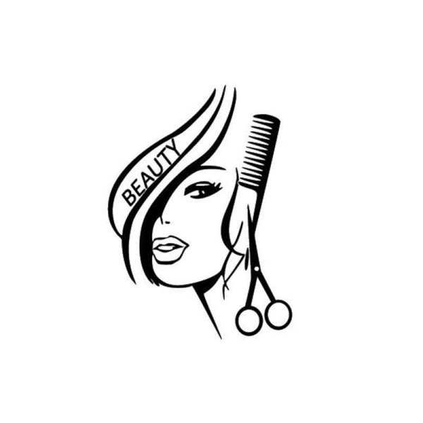 Трафарет парикмахер