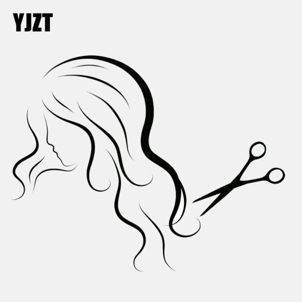 Волосы контур