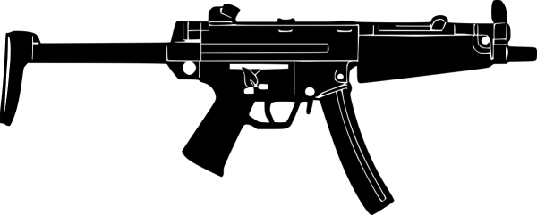 Мп5 пистолет пулемет раскраска
