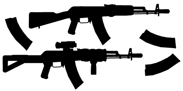 АК 74 вектор