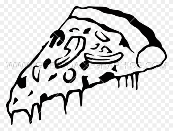 Кусок пиццы клипарт