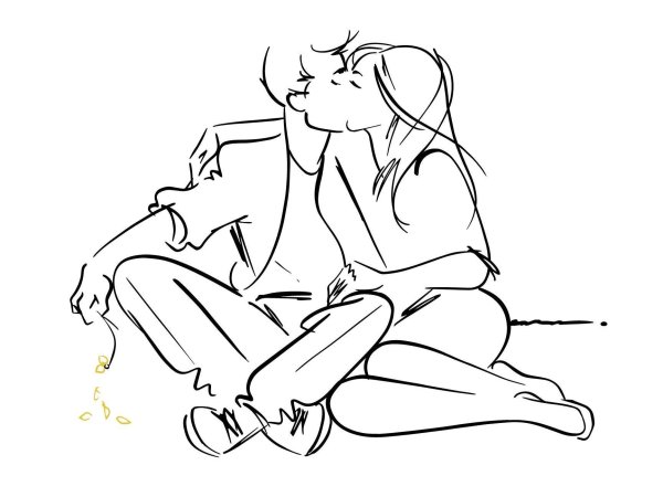 Любовные позы для срисовки