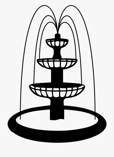 Нарисовать фонтан