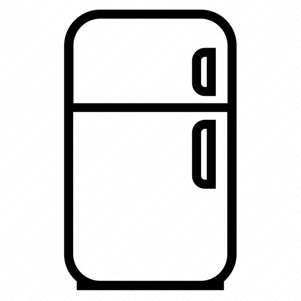 Холодильник раскраска