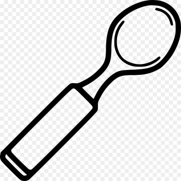 Контур чайной ложки