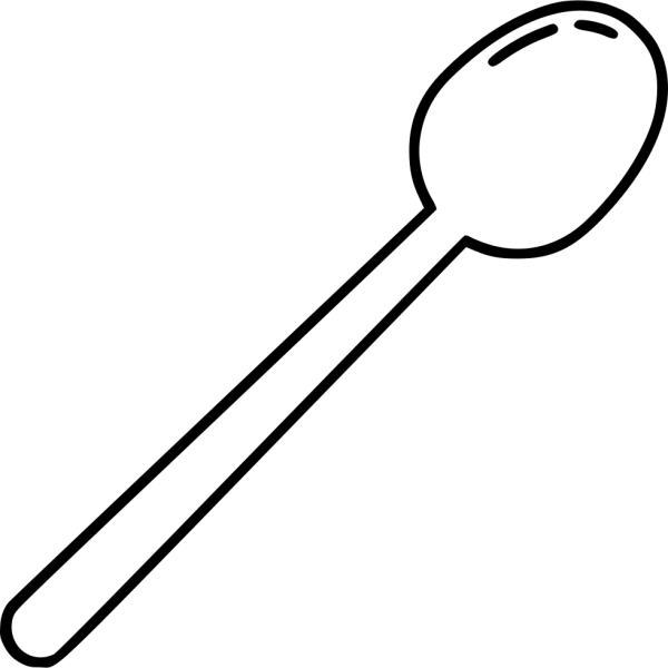 Вилки раскраска для детей