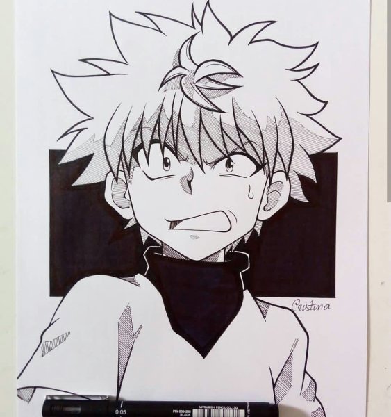 Киллуа набросок