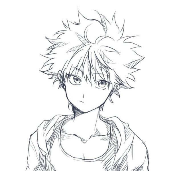 Киллуа скетч