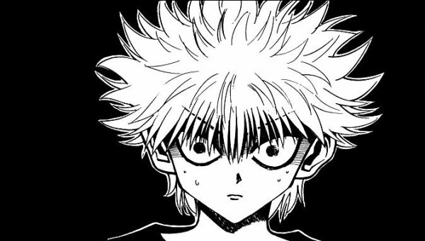 Аниме глаза Киллуа