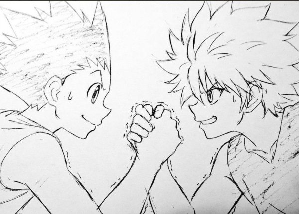 Киллуа Золдик скетч