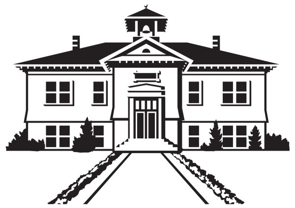 Коттедж силуэт