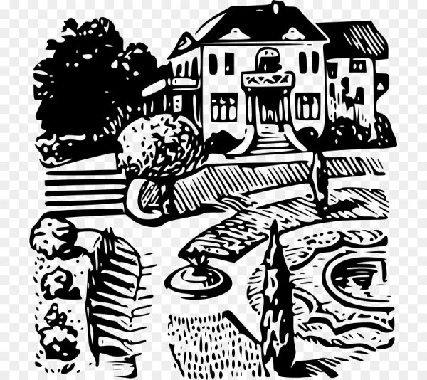 Усадьба силуэт