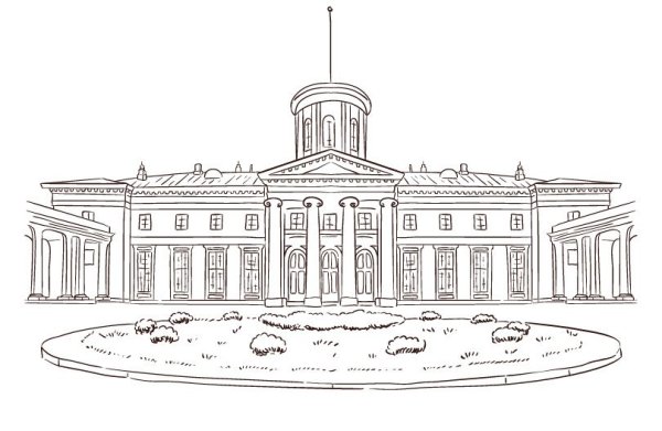 Елагин дворец чертеж