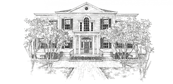 Эскиз особняка