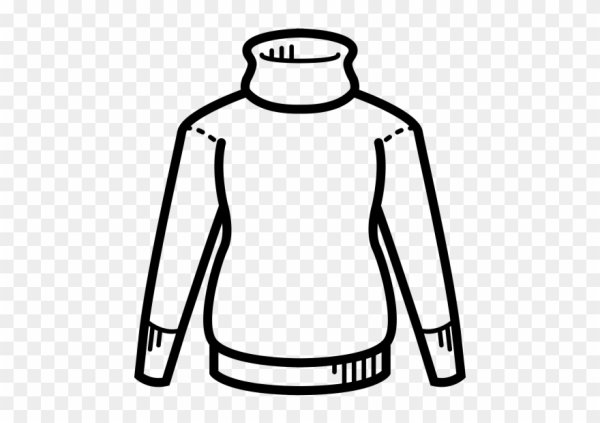 Водолазка контур