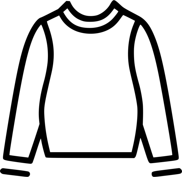 Свитер трафарет