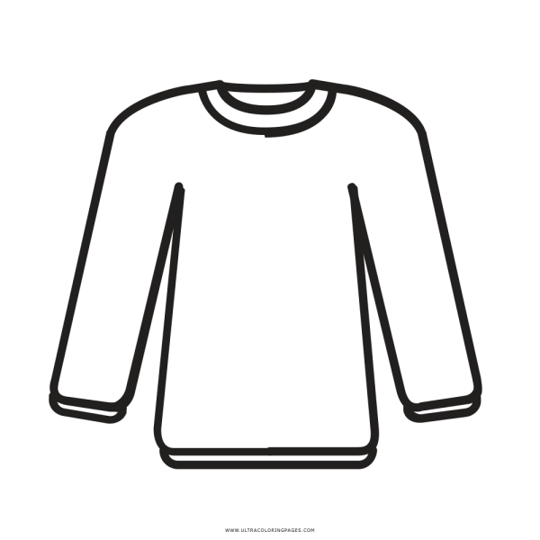 Трафарет свитера для рисования