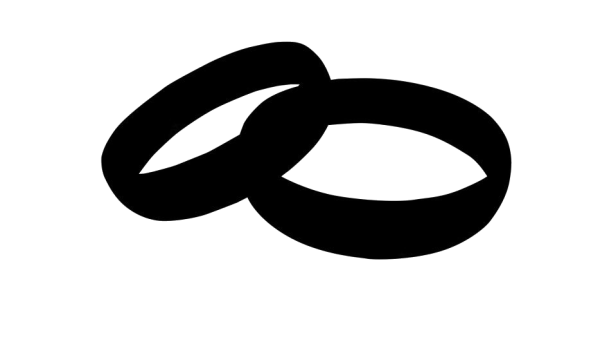 Кольца силуэт