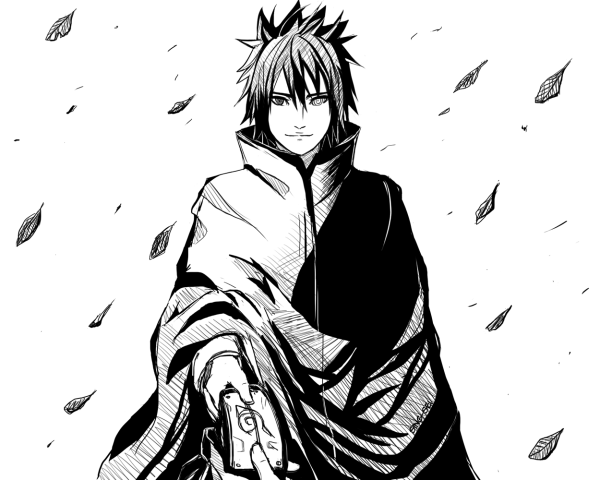 Саске Учиха чб