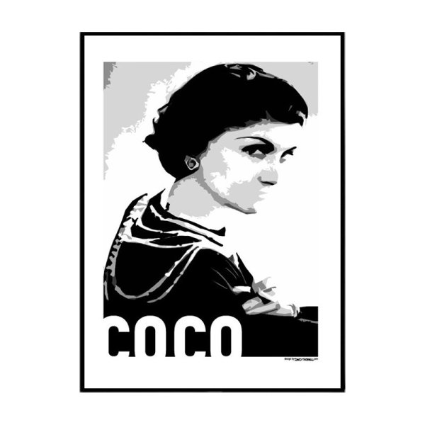 Постер на стену Коко Шанель