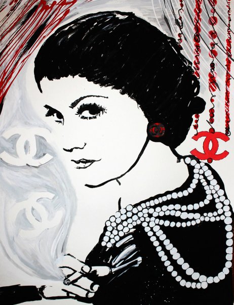 Коко Шанель портрет