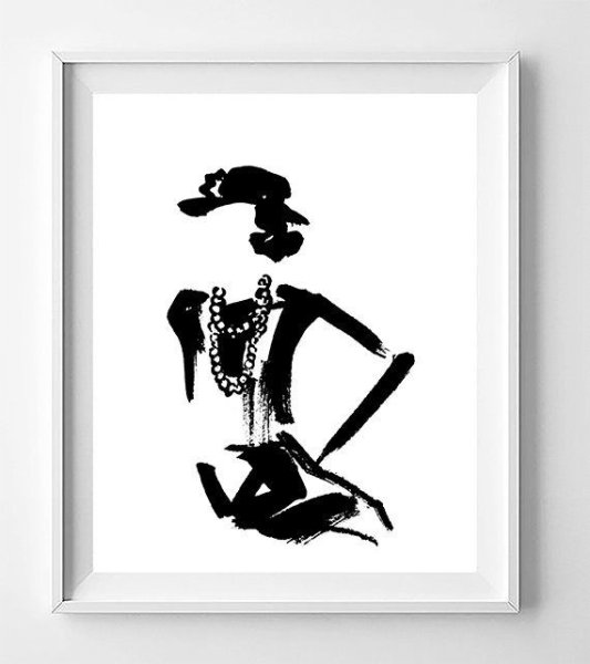 Силуэт Шанель