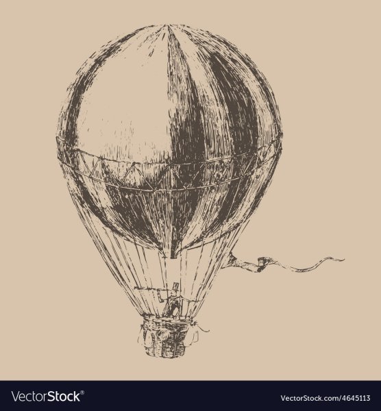 Воздушный шар Графика