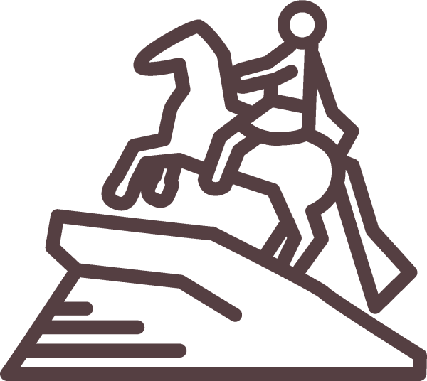 Медный всадник вектор