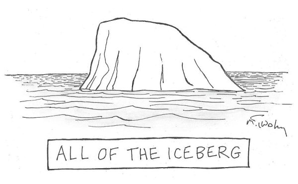 Айсберг раскраска