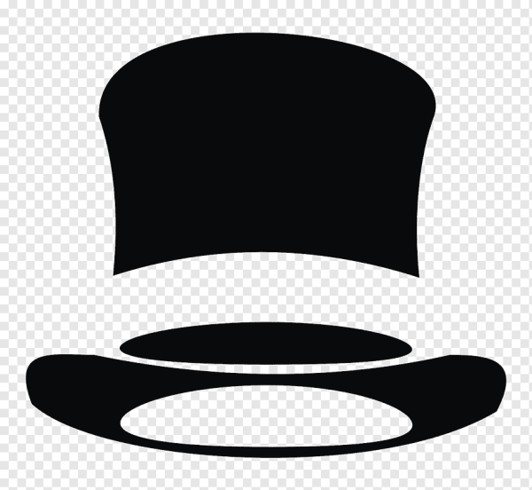 Шляпа цилиндр вектор