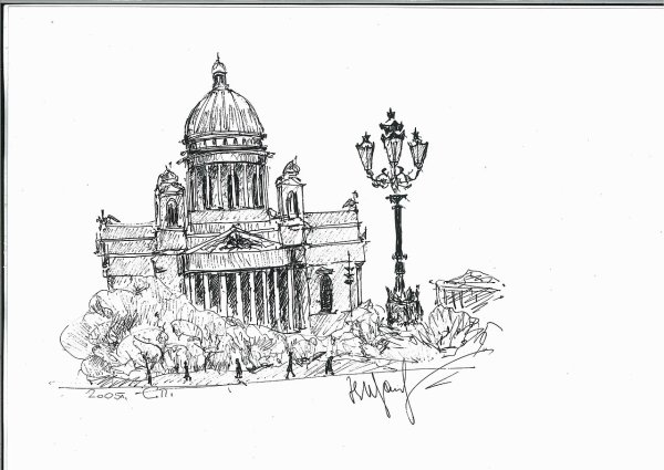 Петербург в графике