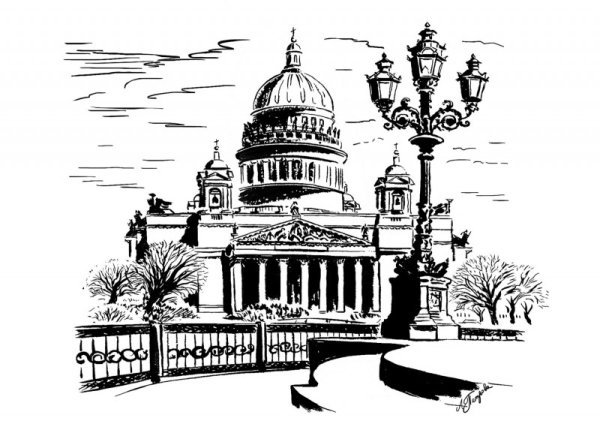 Исаакиевский собор в Санкт-Петербурге